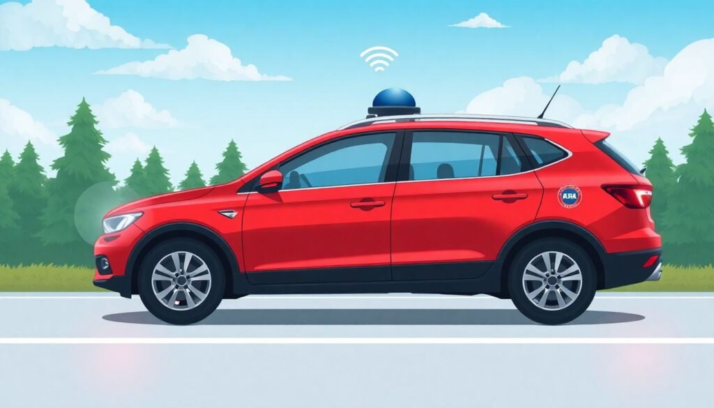 Как работает система ЭРА-ГЛОНАСС и кнопка SOS - иллюстрация