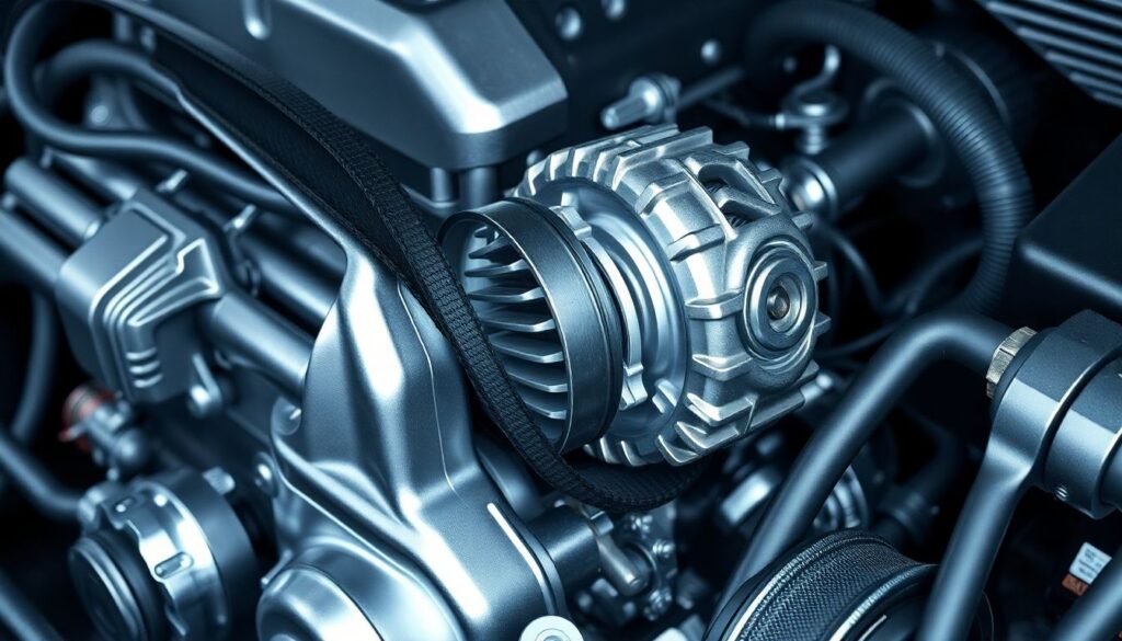 Замена ремня генератора и натяжного ролика - иллюстрация