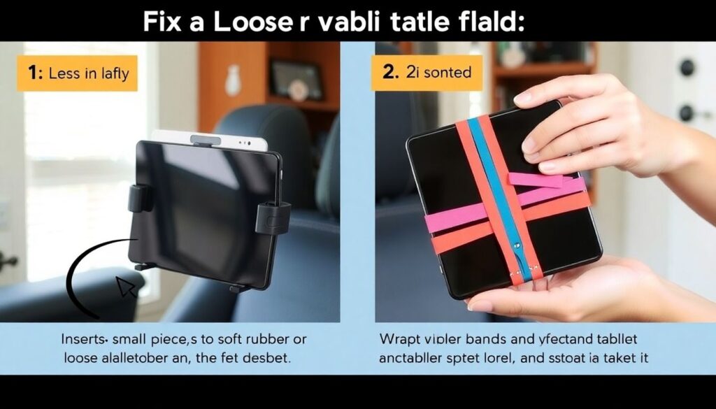 Лучшие держатели для планшета для задних пассажиров - иллюстрация