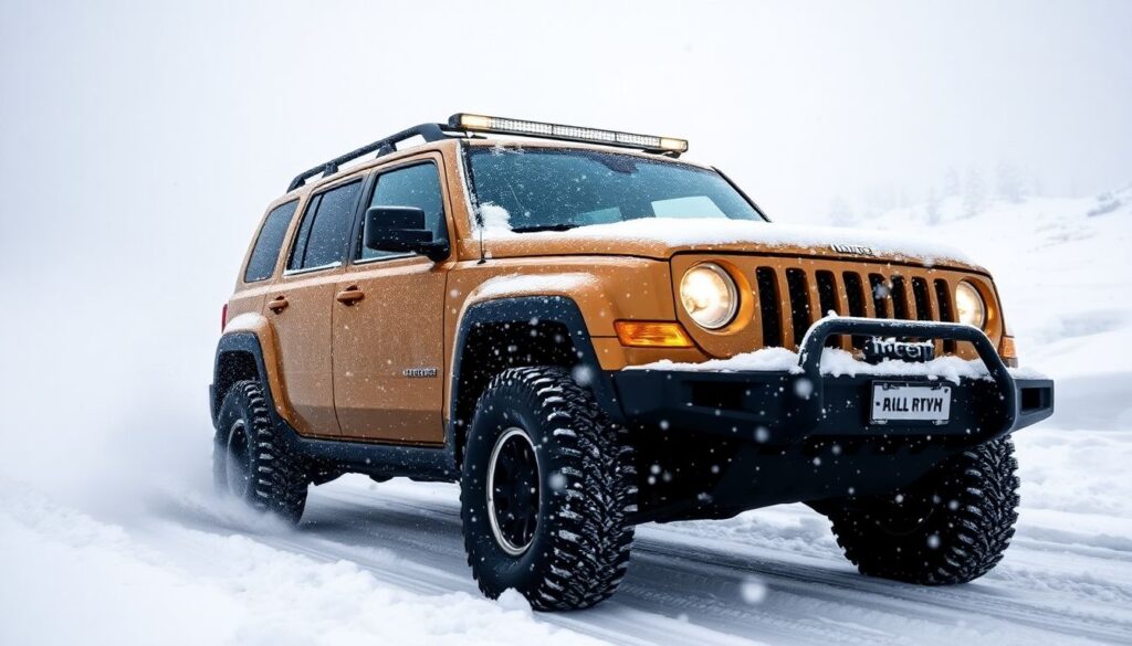 Как правильно пользоваться полным приводом зимой - иллюстрация