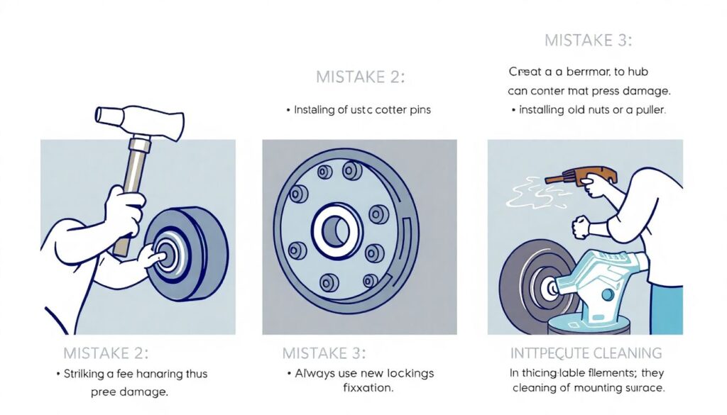 Как заменить ступичный подшипник - иллюстрация