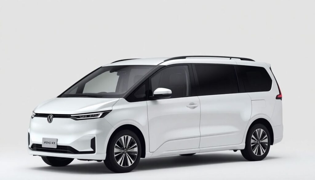 XPeng X9: футуристичный минивэн - иллюстрация