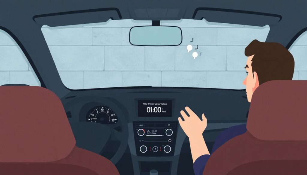 Почему не работает парктроник - иллюстрация