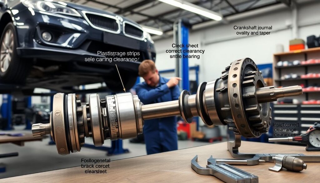 Замена вкладышей коленвала - иллюстрация