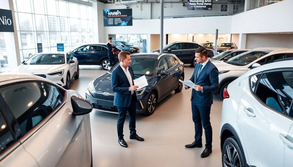 Обзор бренда Nio - иллюстрация