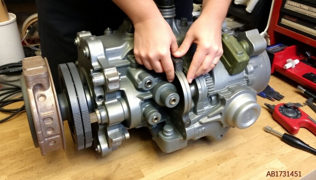 Как заменить маховик - иллюстрация