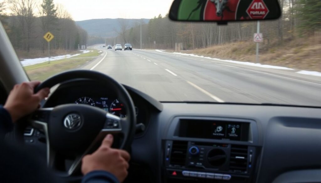 Как работает система автоматического экстренного торможения - иллюстрация