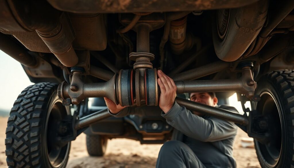 Как заменить карданный вал - иллюстрация