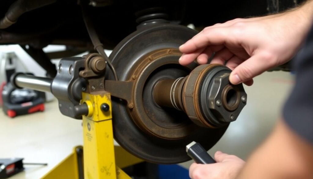 Как заменить ШРУС (гранату) - иллюстрация