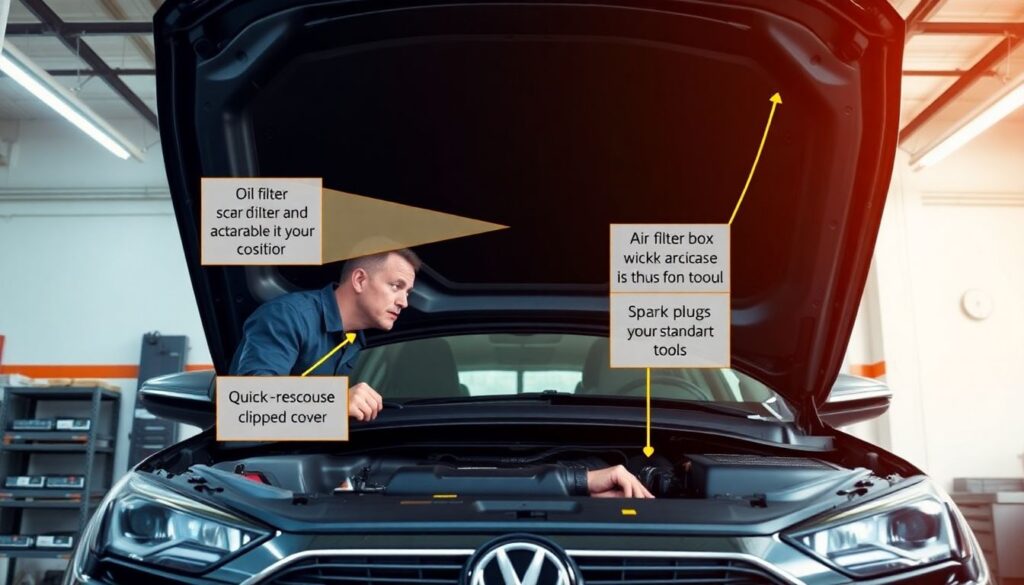 Сравнение организации подкапотного пространства - иллюстрация