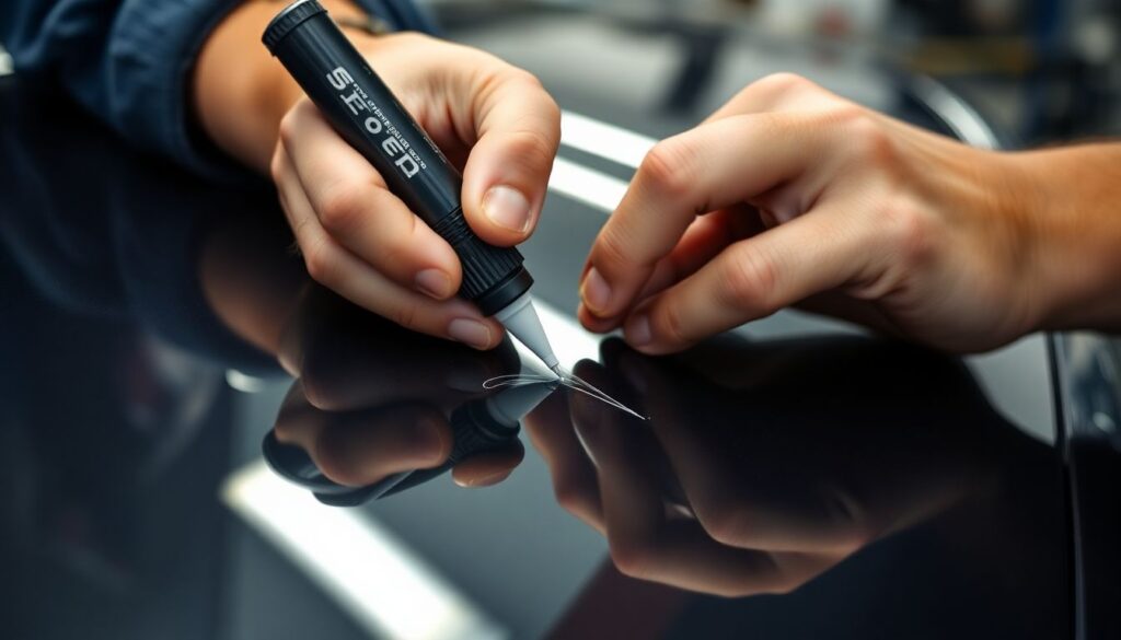 Лучшие маркеры для закрашивания царапин - иллюстрация