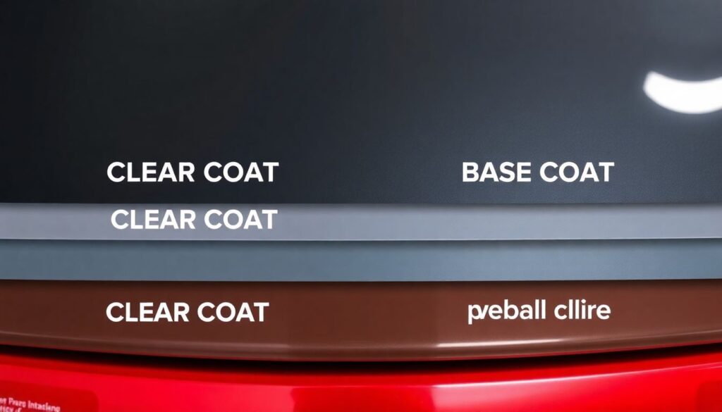 Сравнение качества окраски кузова - иллюстрация