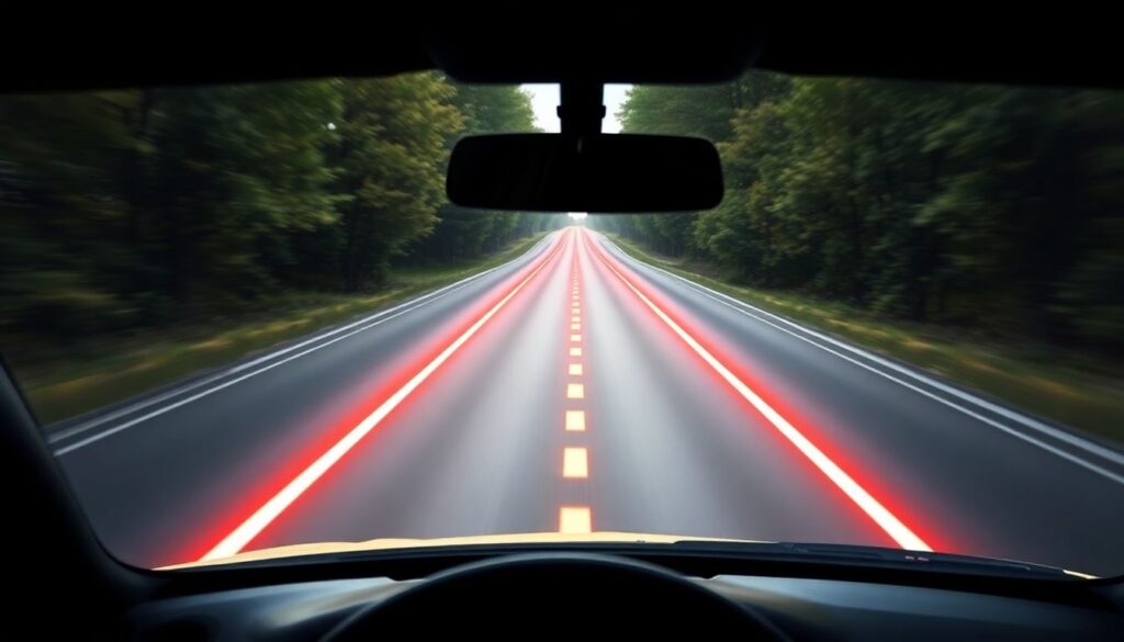 Как работает система предотвращения выезда из полосы движения - иллюстрация